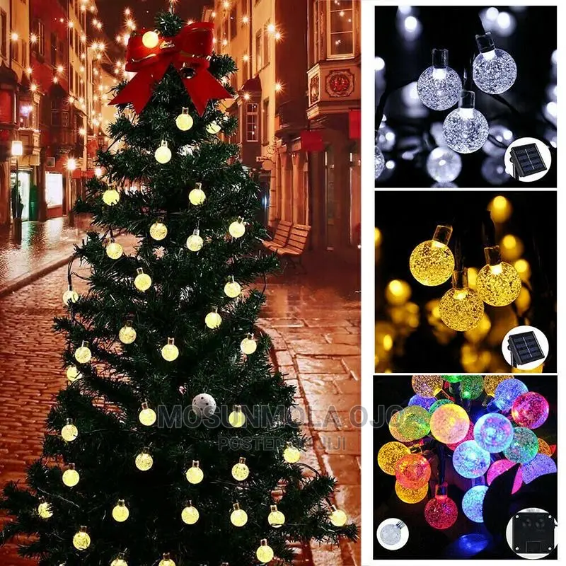 Solar LED String Outdoor Decorative Lights-Colorful