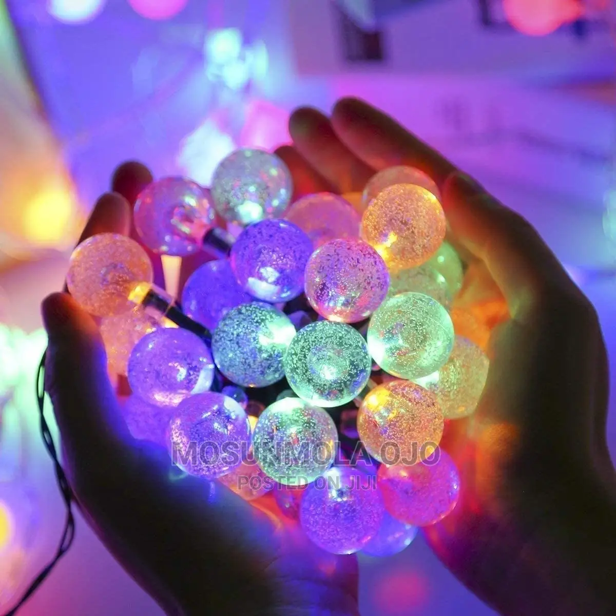 Solar LED String Outdoor Decorative Lights-Colorful