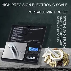 LCD Kitchen Scale-1000g-0.1g - Silver