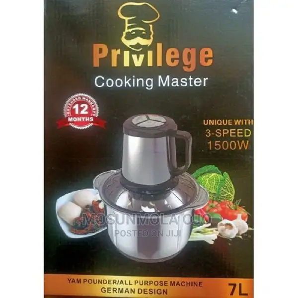 3L Yam Pounder Multifunctional Food Machine-1500w