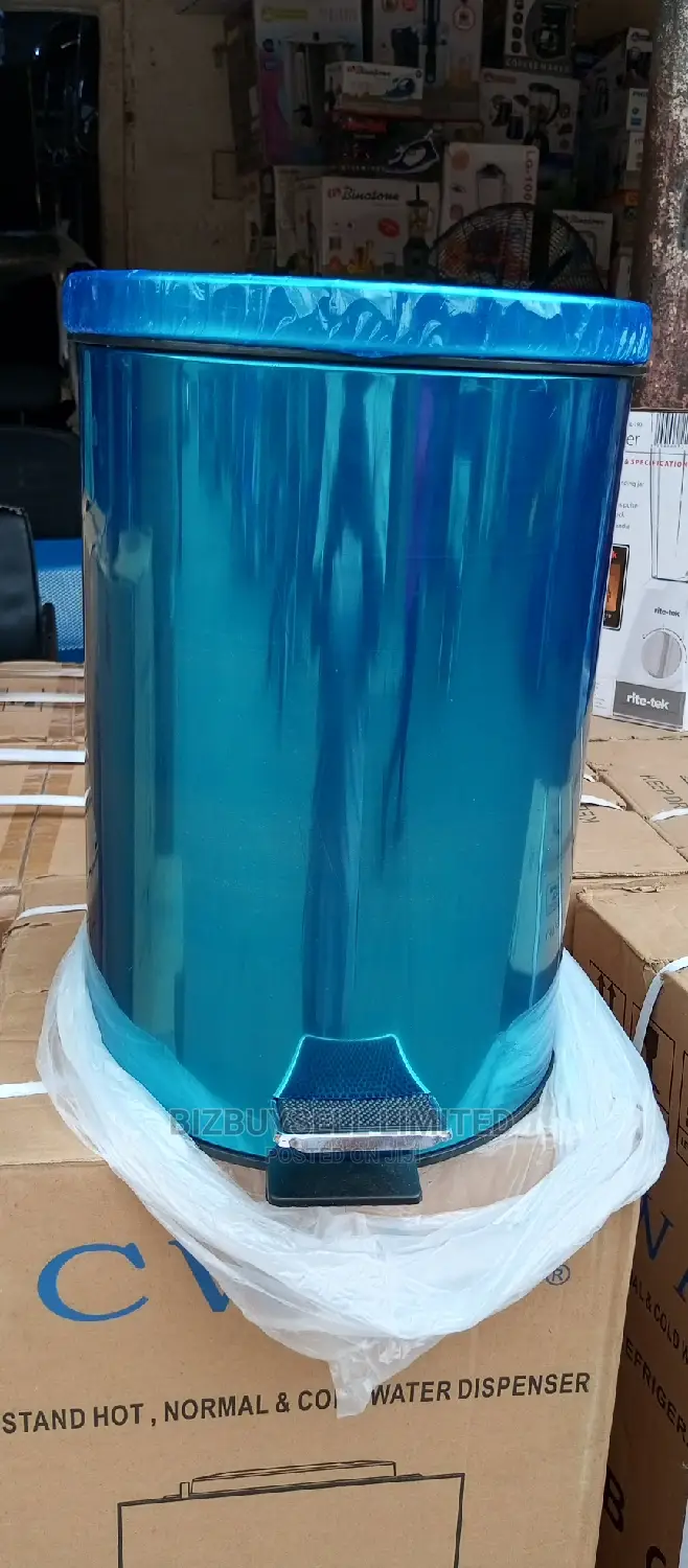 20litre Stainless Steel Step Bin.