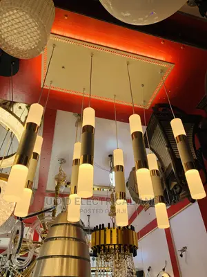Modem LED Chandelier 3color Light By8 Dubai Product