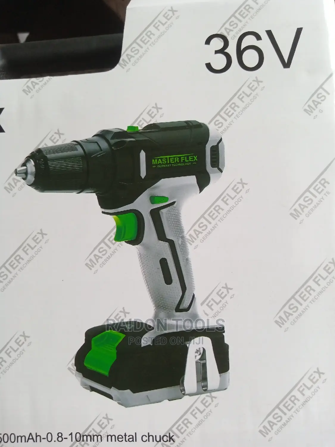 Master Flex Cordless Drill 36V
