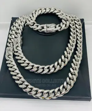 Cuban Necklace Set