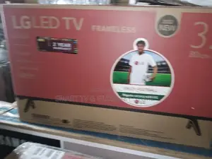 New LG 32inch TV Frameless