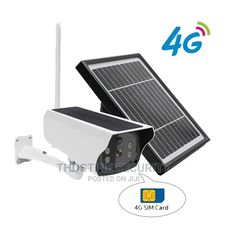 4G Low Power Solar Surveillance Bullet Camera