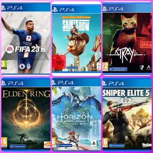1tb External Hard Drive With 22 Ps4 PKG Game's With Ea Fc 27