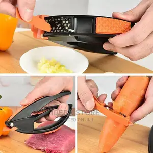 Multifunctional Garlic Press
