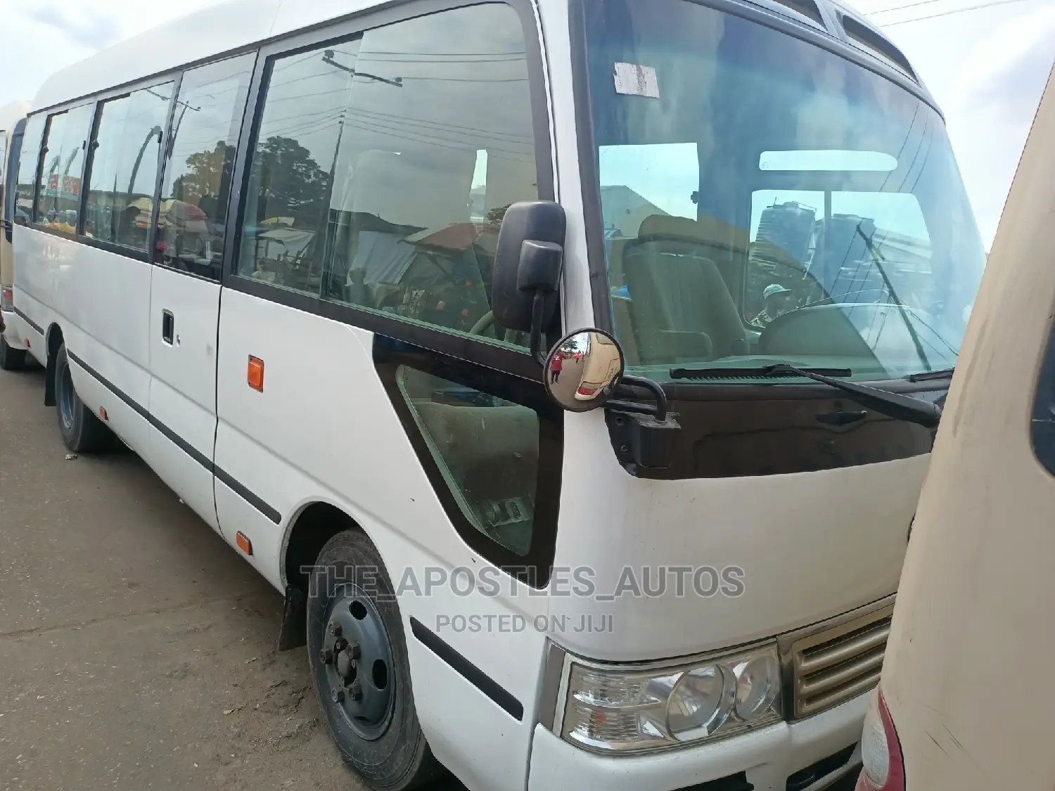 Toyota Coaster 2011 White