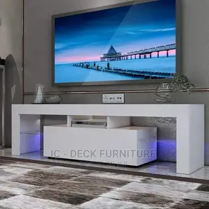 Tvs4 Classic 6ft TV Stand W/ Multiple Lightings