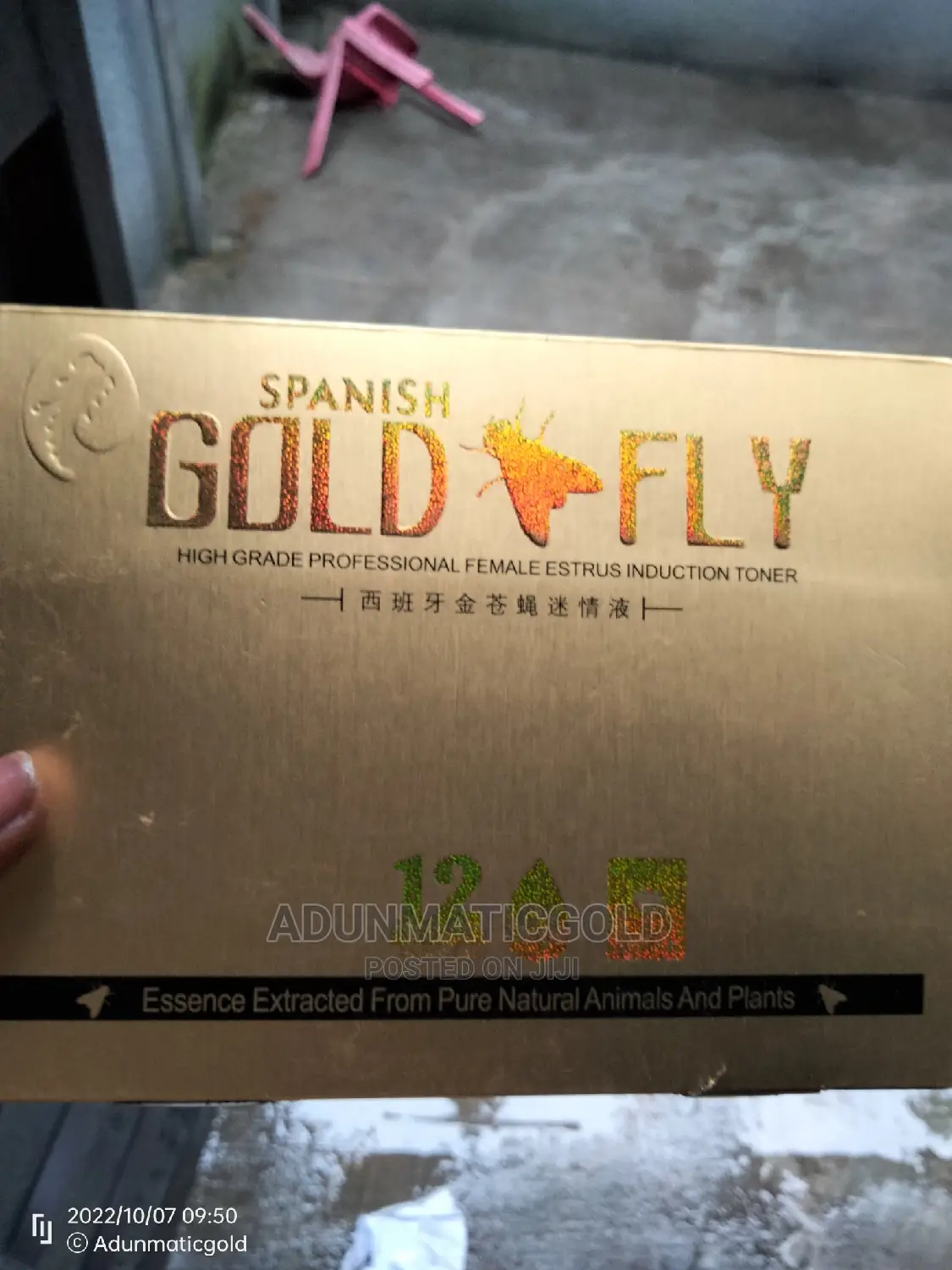 Gold Fly Spanish