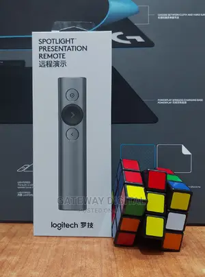 Logitech Spotlight Presentation Remote-Gold