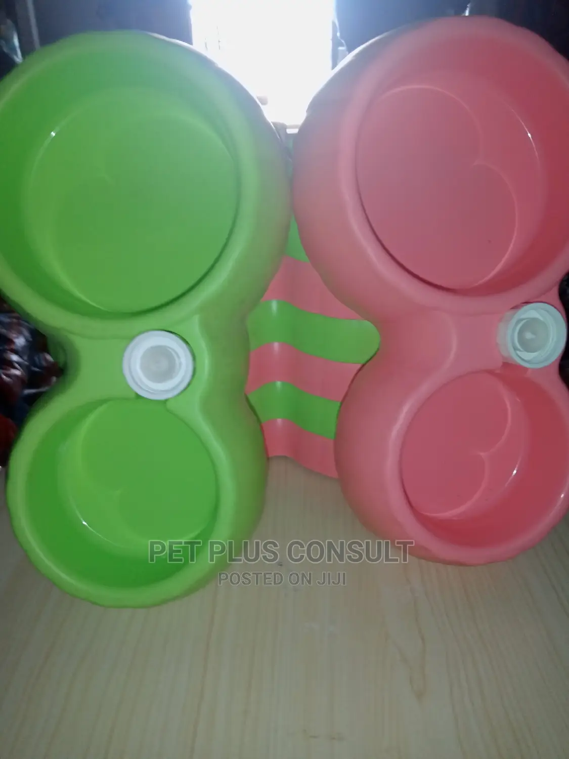 Double Dinner Dog/Cat Bowls