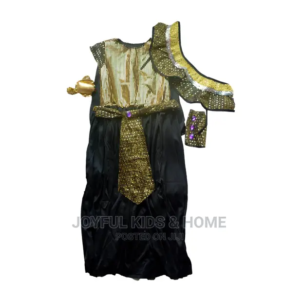 Pharaoh of Egypt Egyptian Girl Costume-Black,Gold and Multi for sale -  Joyful Kids & Home  Price:  17,500 on Jiji.ng [Ojota]