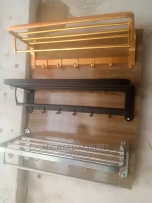 3 Colors of Towel Hangers