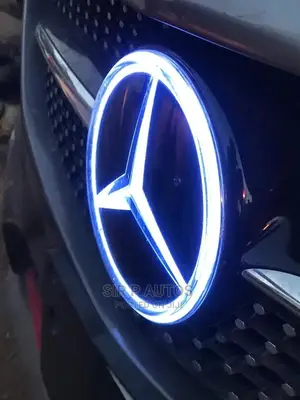 Mercedes Benz Front Grill Logo With Light.