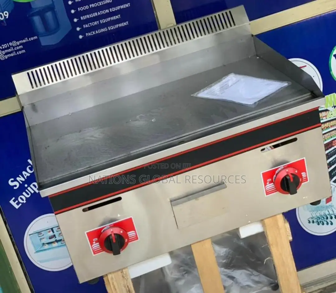 2 Burner Smooth Gas Griddle