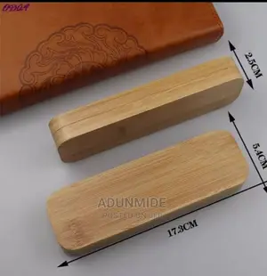 Wooden Bamboo Pen With Case