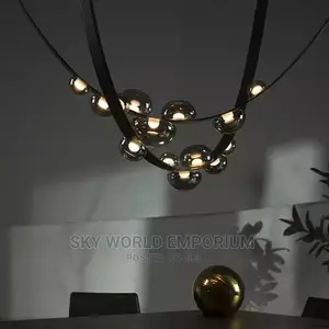 Modern Leather Led Pendant