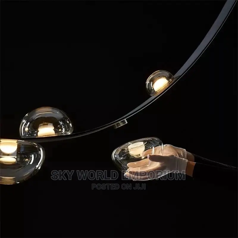 Modern Leather Led Pendant