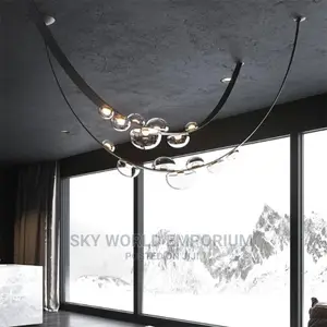 Modern Leather Led Pendant