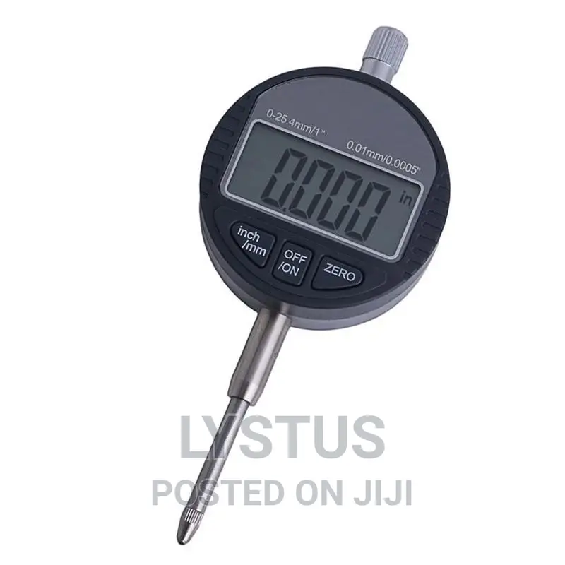 0.01mm/0.0005" Range 0-25.4mm/1" Digital Dial Indicator