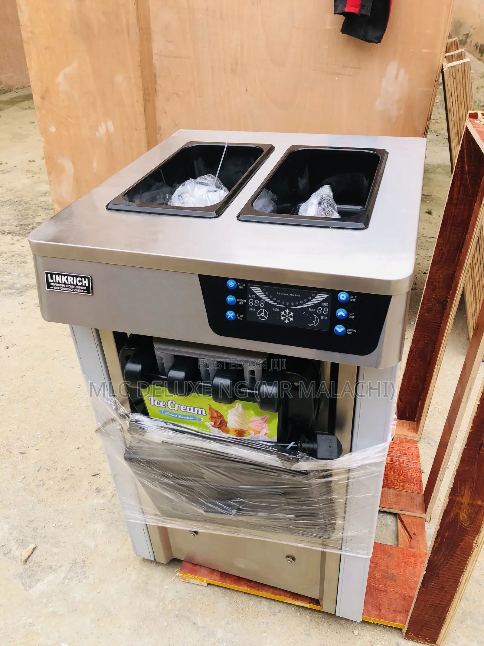 WARRANTIED Ice Cream Machine/Linkrich Soft Ice Cream Machine