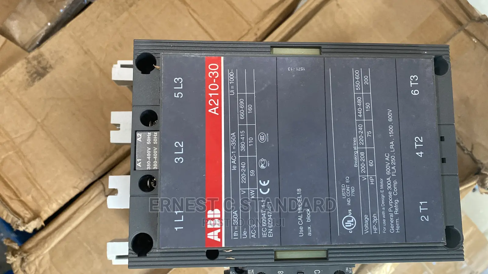 Abb Contactor 375A