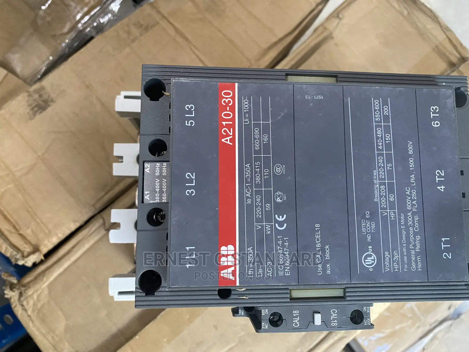 Abb Contactor 375A