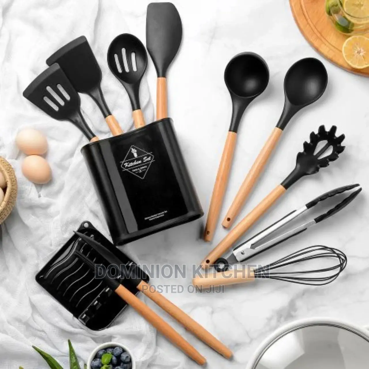 Silicon Non-Stick Spoon Set