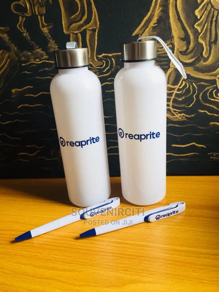 Water Bottle and Pen Set