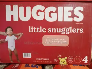 Huggies Little Snugglers Gentle Skin Protection 120 Count