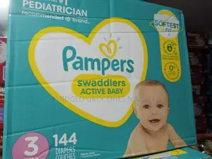Pampers Swaddlers Active Baby 144 Count