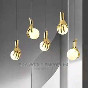 Golden Pendant Light