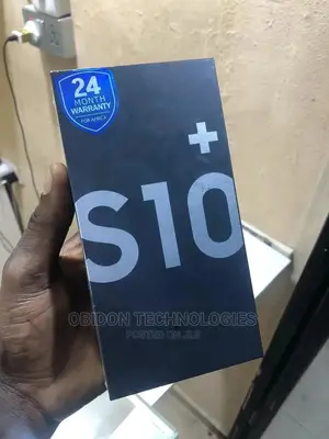 New Samsung Galaxy S10 Plus 128 GB Black