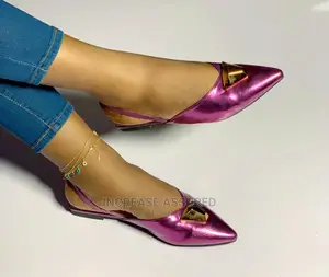 High Quality Female Open Ankle Flat Shoe