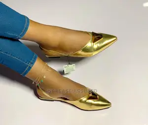High Quality Female Open Ankle Flat Shoe