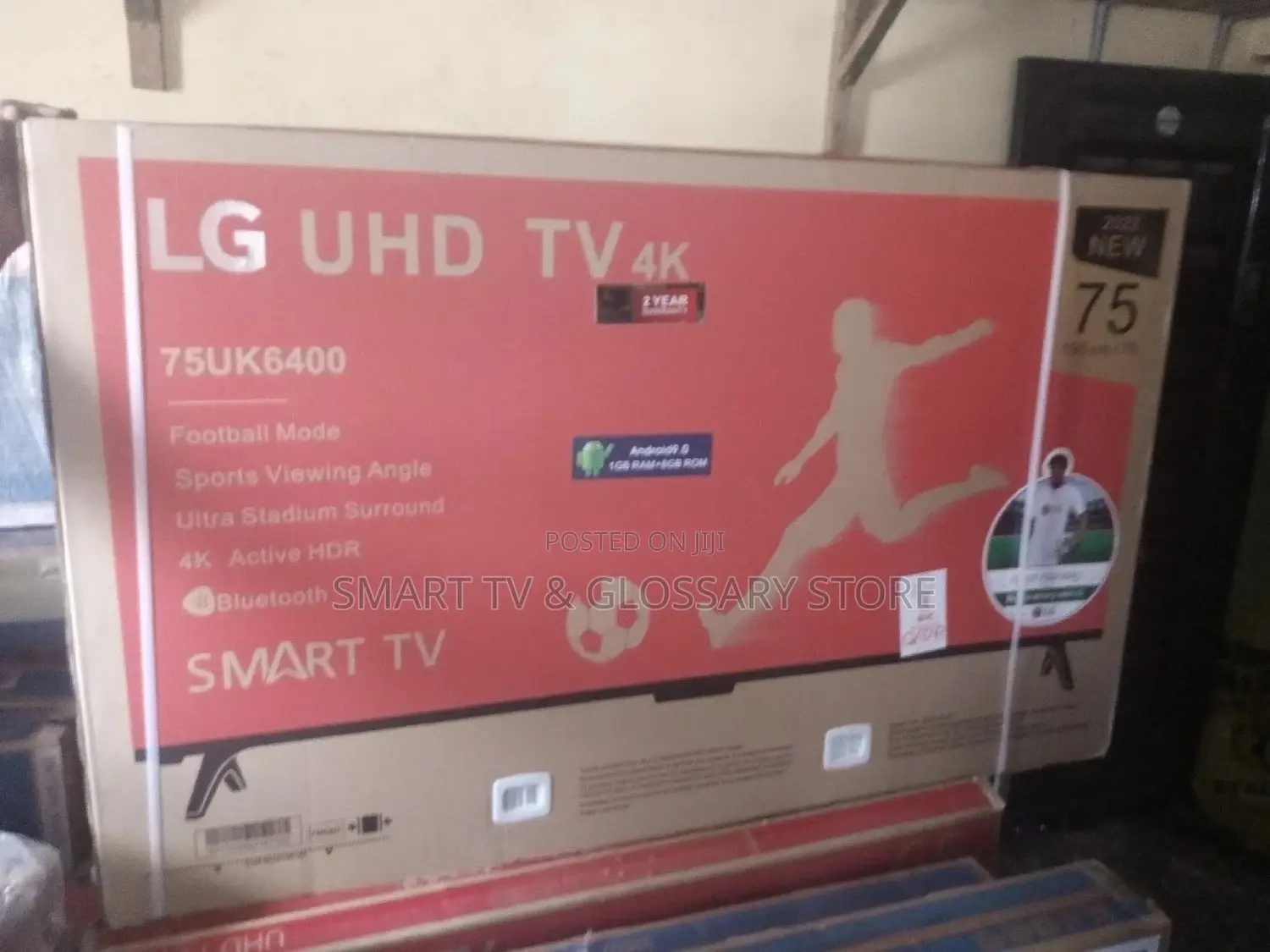 LG 75 Inches Smart Android Tv With Bluetooth