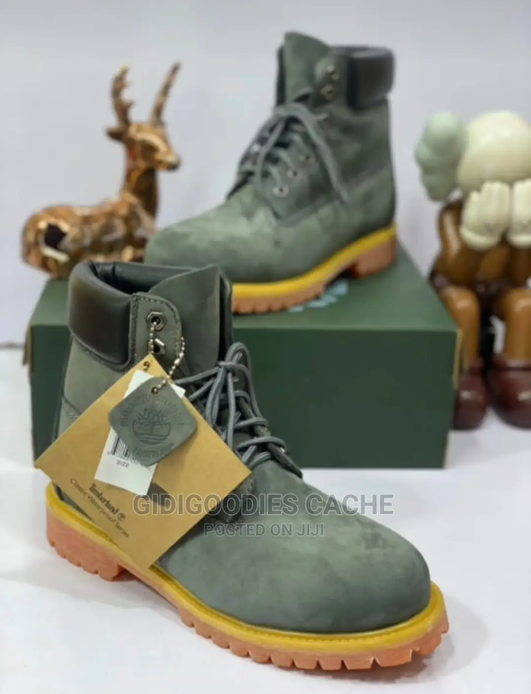 Timberland 6 Inch Premium Lace Up Flat Boots