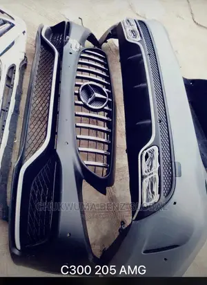 Fornt and Back Bumper C Amg 300 205 2018 Model