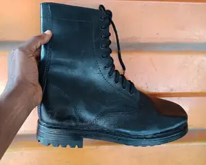 Leather Security Boots