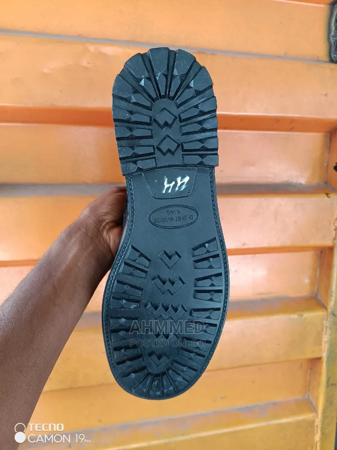 Leather Security Boots