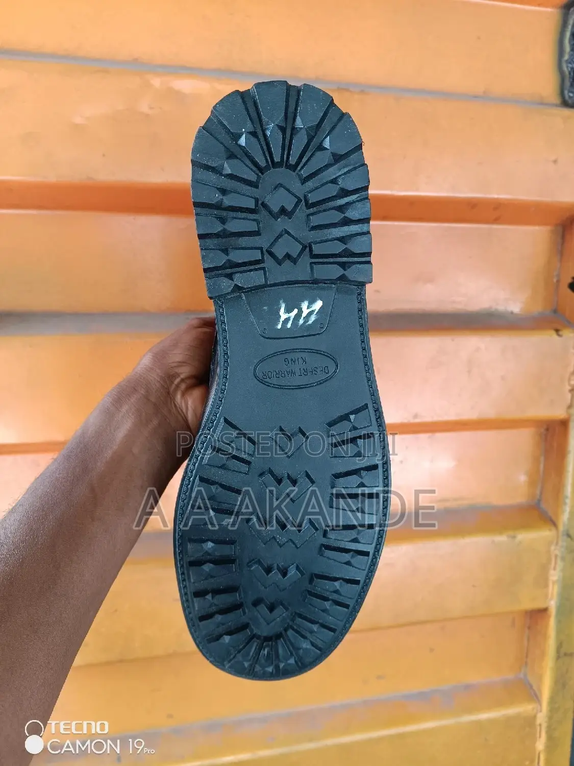 Leather Security Boots