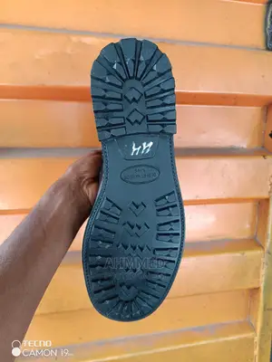 Leather Security Boots