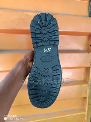 Leather Security Boots