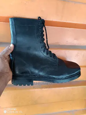 Leather Security Boots