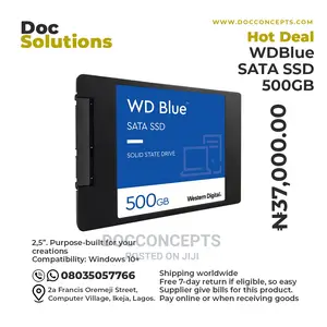 Wdblue Sata Ssd 500gb