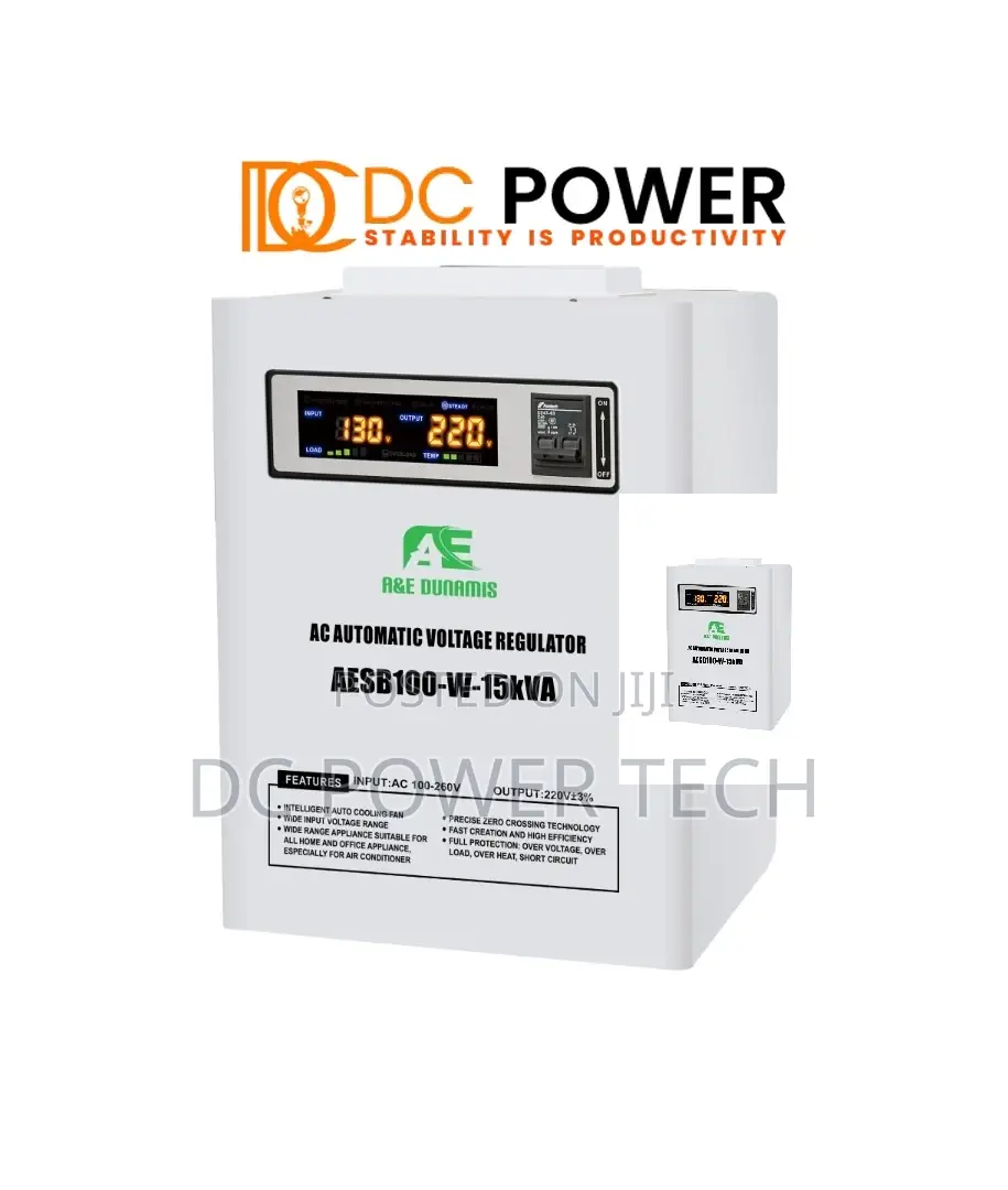 15kva Single -Phase Servo Stabilizer