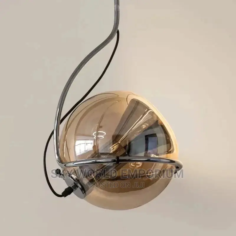 Glass Adjustable Pendant Light