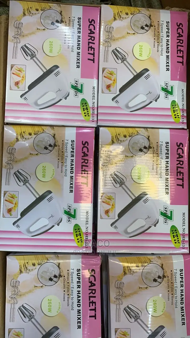 Scarlett Super Hand Mixer 7 Speed- 180W
